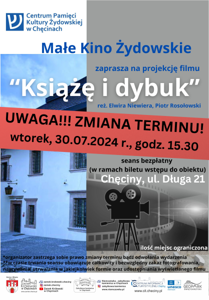 synagoga plakat nowy